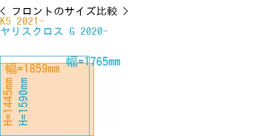 #K5 2021- + ヤリスクロス G 2020-